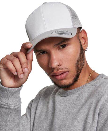 Flexfit Retro Coloured Front Trucker Cap Thumbnail