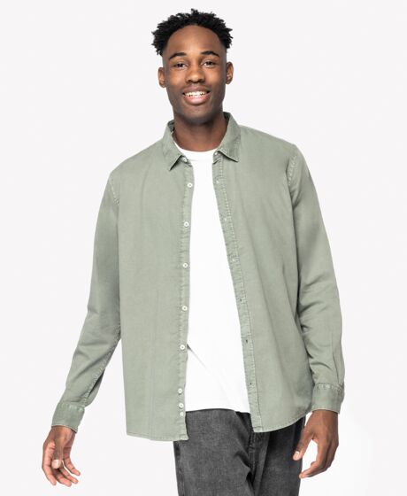 Native Spirit Washed Long Sleeve Shirt Thumbnail