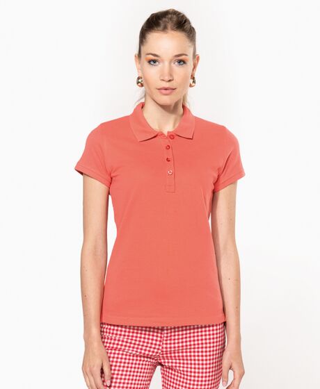 Kariban Ladies Short Sleeve Piqué Polo Shirt Thumbnail