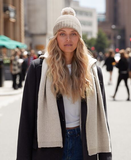 Beechfield Knitted Scarf and Beanie Gift Set Thumbnail