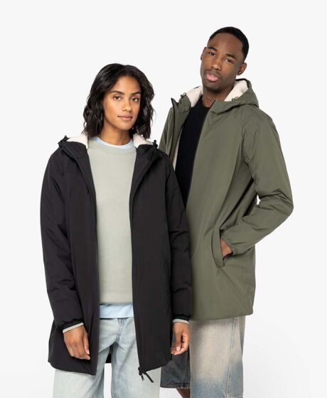 Native Spirit Unisex Sherpa Lined Waterproof Jacket Thumbnail