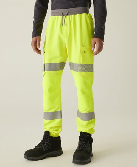 Regatta High Visibility Prolite Stretch Jog Pants Thumbnail