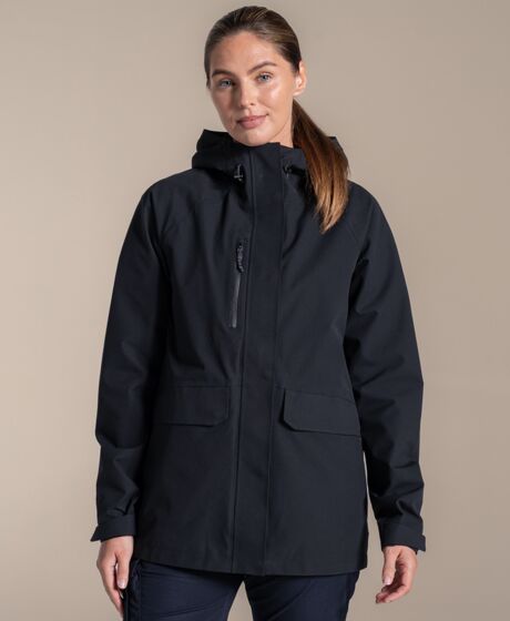 Craghoppers Expert Ladies Kiwi Pro Stretch Long Jacket Thumbnail