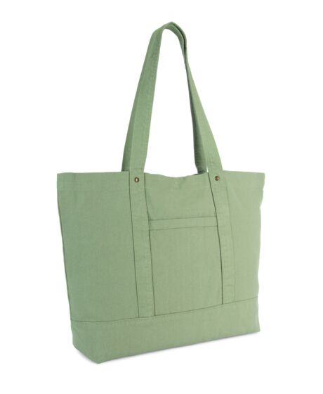 Kimood Washed Cotton Shopper Bag Thumbnail