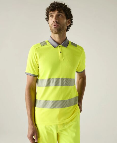 Regatta High Visibility Pro Comfort Polo Shirt Thumbnail