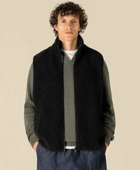 Spasso Unisex Sherpa Bodywarmer Thumbnail