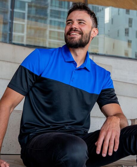 Stormetch Monterey Two-Tone Polo Shirt Thumbnail