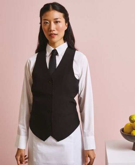 Premier Ladies Lined Waistcoat Thumbnail