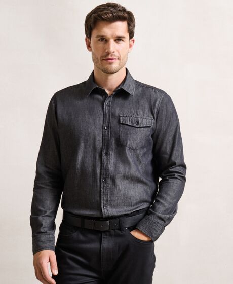 Premier Jeans Stitch Denim Shirt Thumbnail