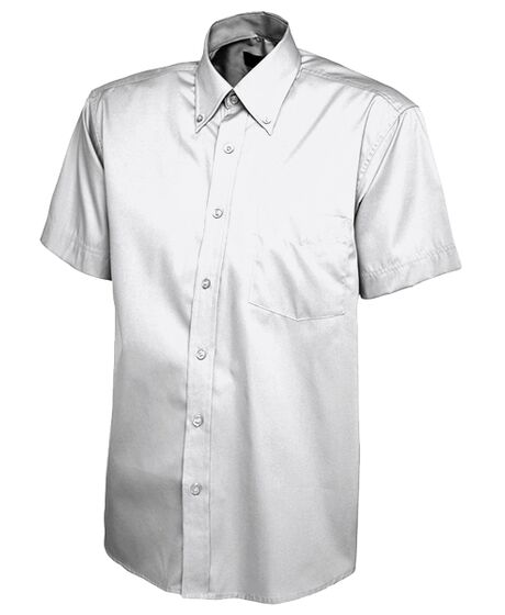 Mens Pinpoint Oxford Half Sleeve Shirt Thumbnail