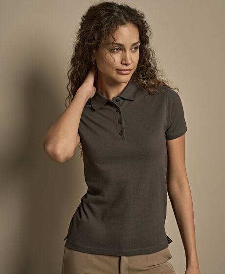 Tee Jays Ladies Heavy Cotton Piqué Polo Shirt Thumbnail