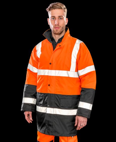 Result Core Motorway Two Tone Safety Jacket Thumbnail