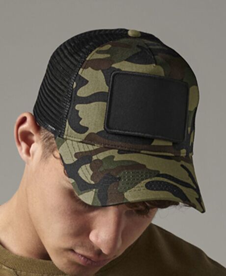 Beechfield Patch Snapback Trucker Cap Thumbnail