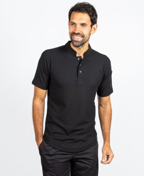 Le Chef Knitted Pique Chef Shirt Thumbnail